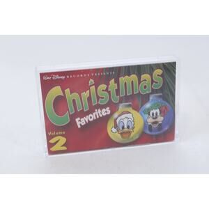 Christmas Favorites, Volume 2, Walt Disney Records, 1999, Audio Tape, Cassette,